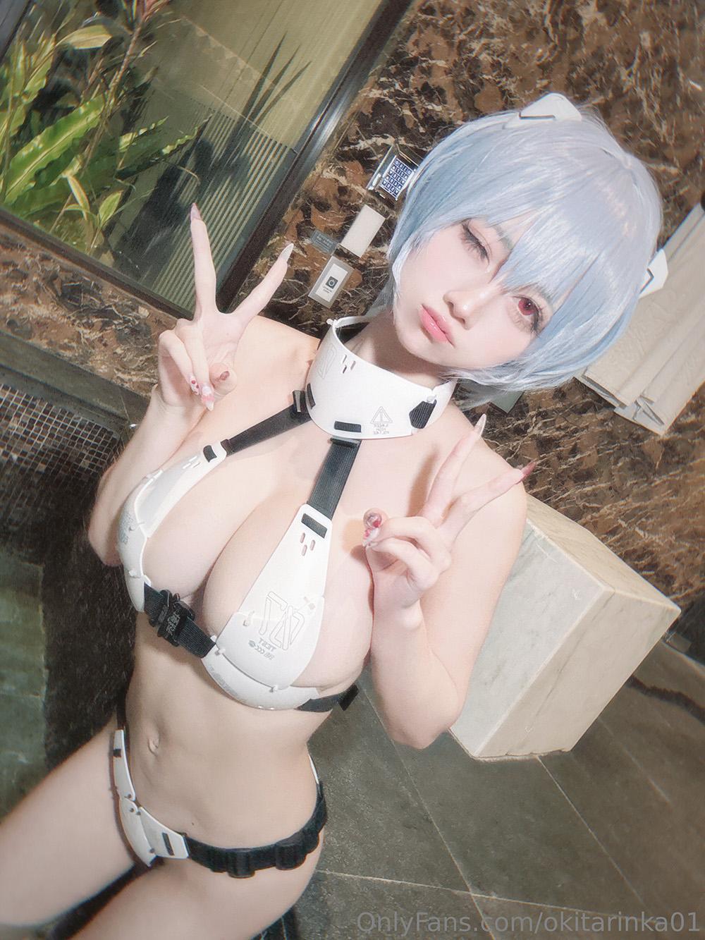 沖田凜花Rinka Ayanami Rei [48P-117M]