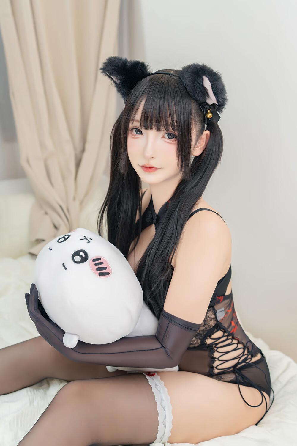 神楽坂真冬 黑猫诱惑[75P2V-380M]