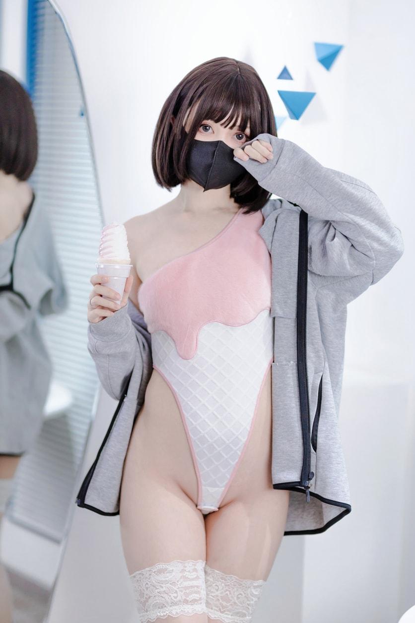 洛桑w伊梓 – 甜筒美女欣赏