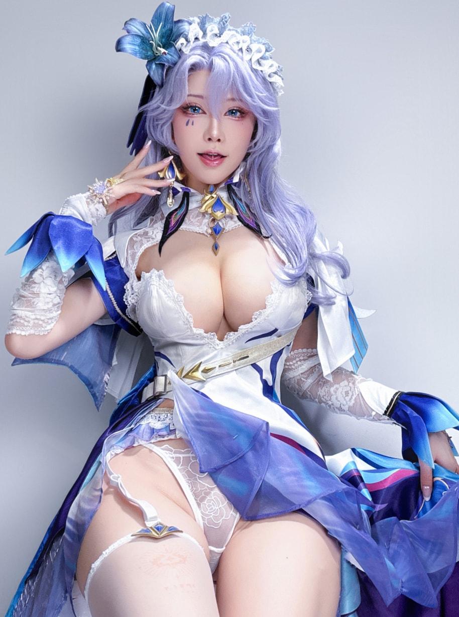 水淼aqua 鸣潮 坎特蕾拉 自拍极致诱惑