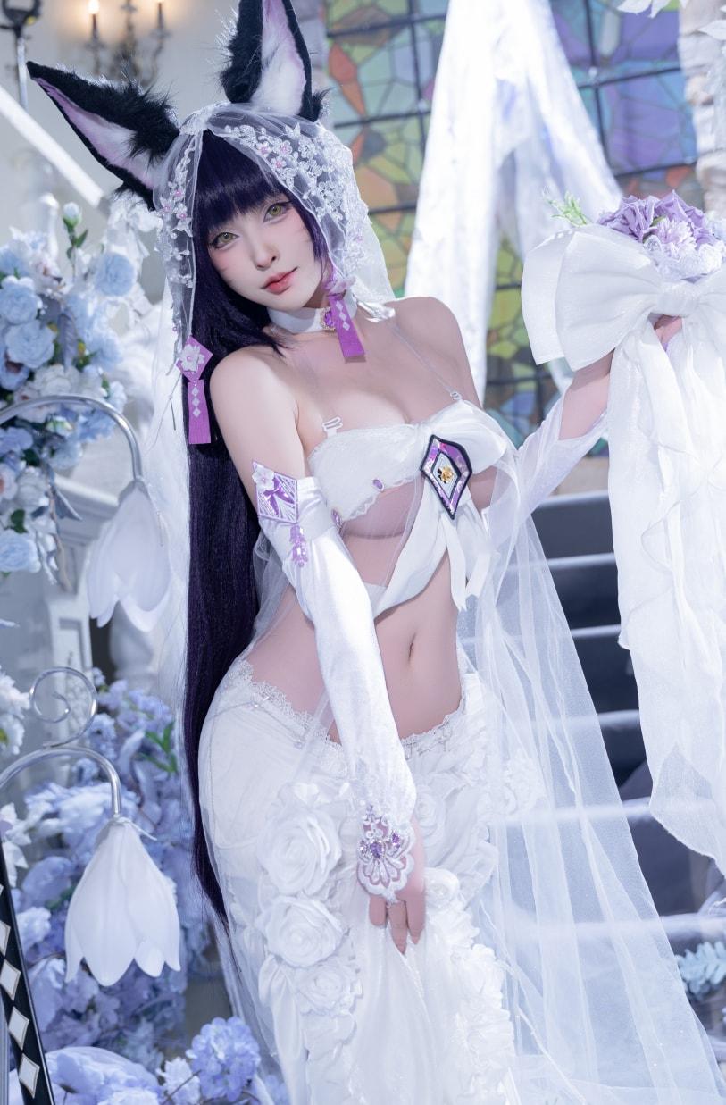 清水由乃 碧蓝航线 武藏 紫藤花美图推荐