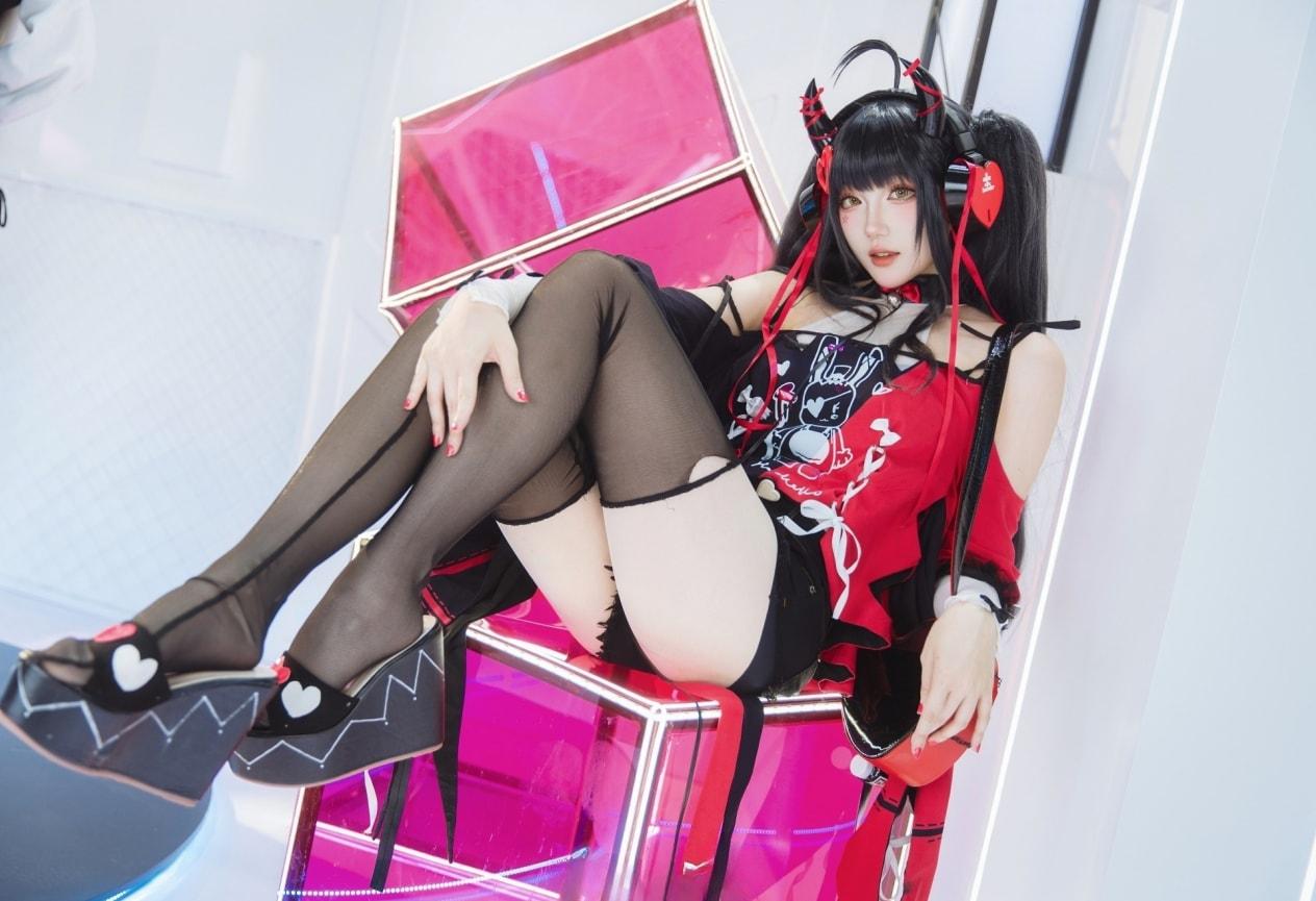 瓜希酱 交错战线cos旋律-精美作品