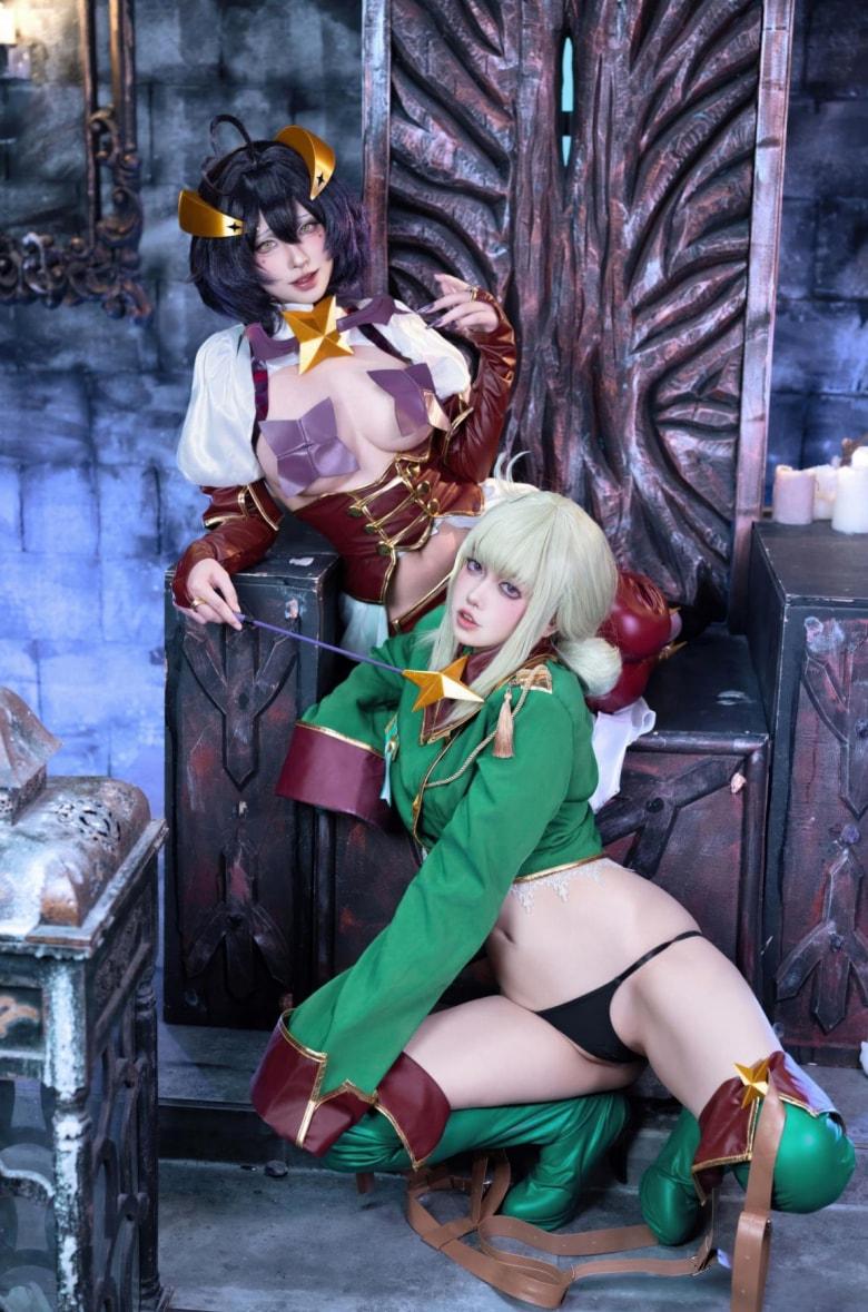 清水由乃 &猪突猛蛋-柊舞缇娜&阿良河琪舞-高端精品