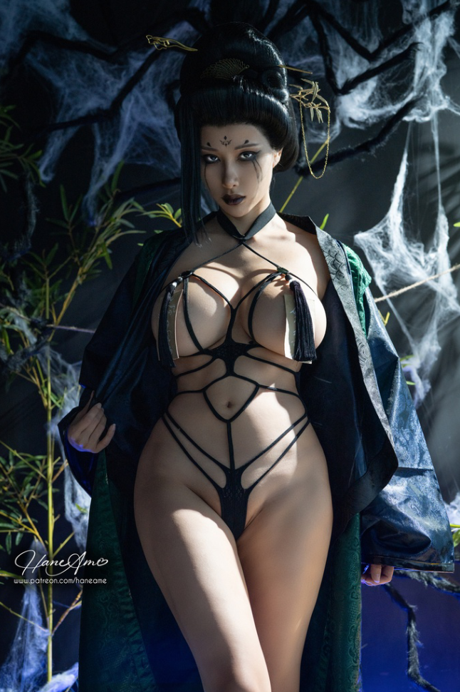 雨波_HaneAme – 黑神话悟空 – 蜘蛛精-完美佳人