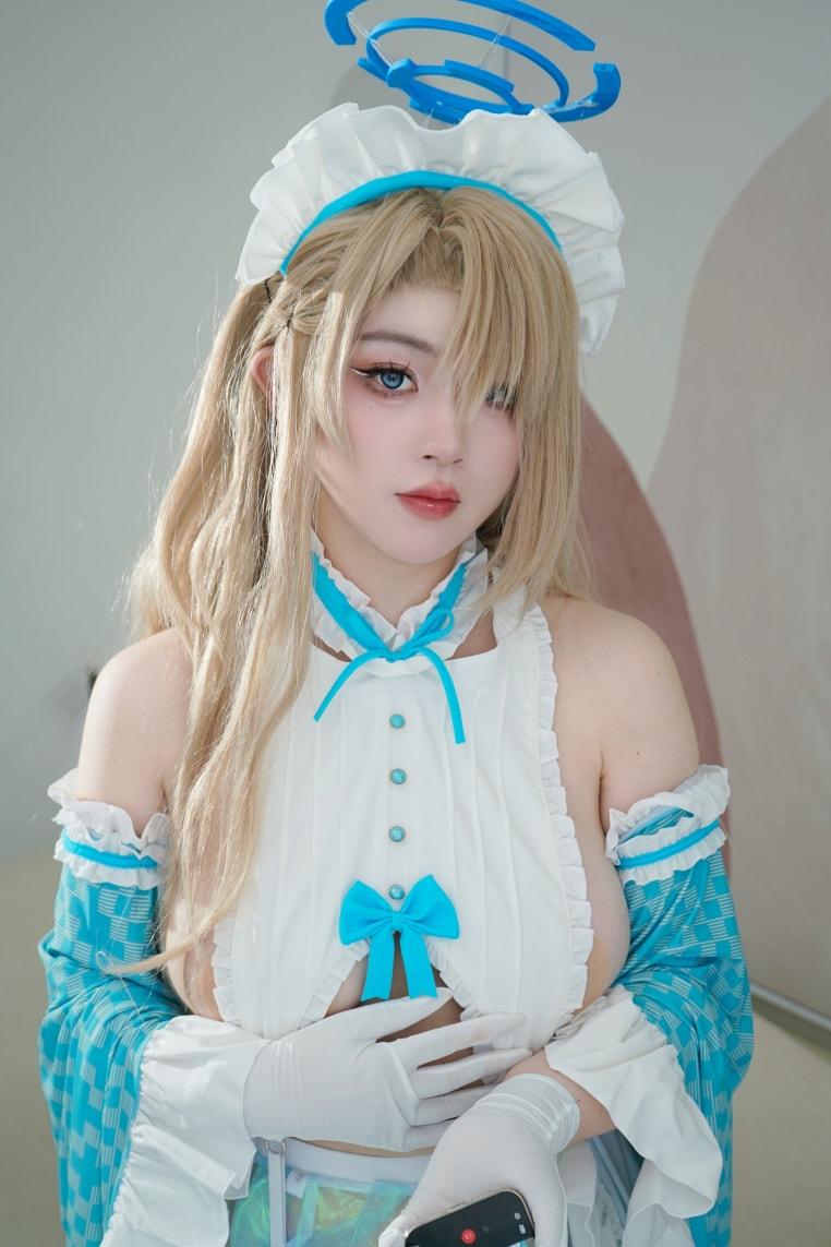 一只毛毛帽 – 珍珠盛宴+明日奈同人女仆-值得珍藏