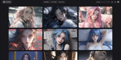vue3开发的壁纸网站模板，纯JavaScript开发，完整源代码，有录播