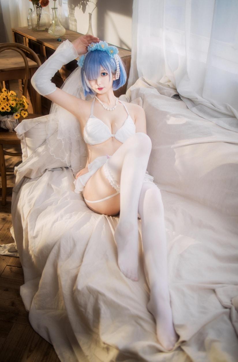 封疆疆v 蕾姆花嫁-完美coser