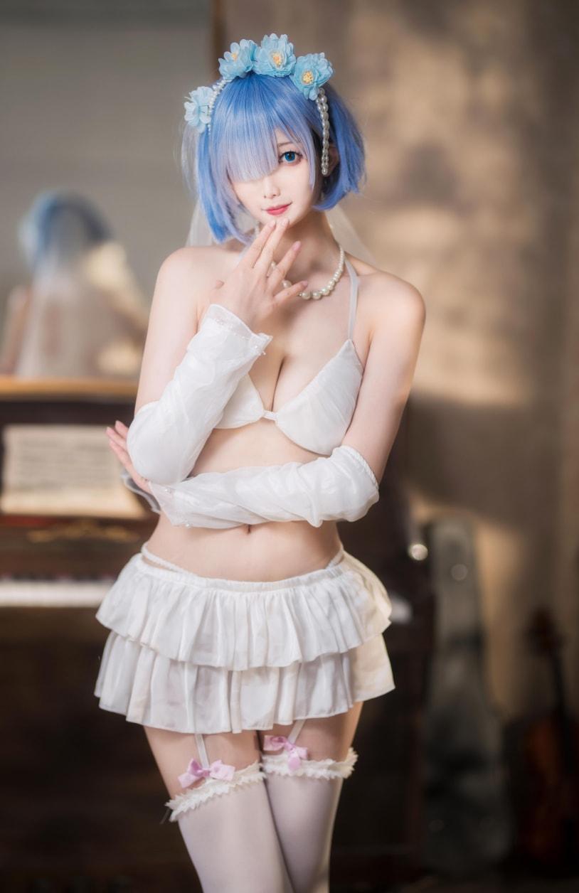 封疆疆v 蕾姆花嫁-完美coser