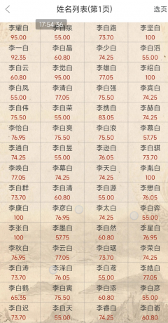 易学起名测名 解锁会员功能免登陆