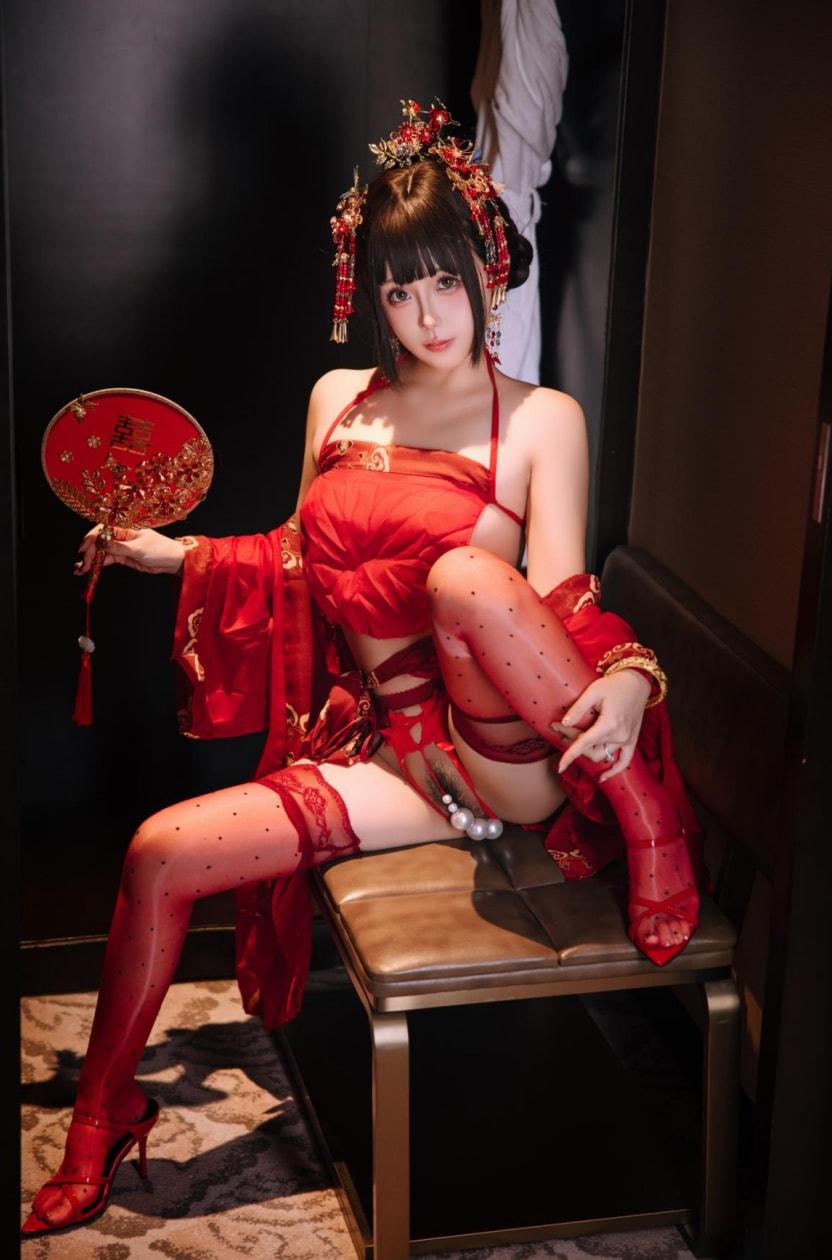 日奈娇 洞房花烛美女照片