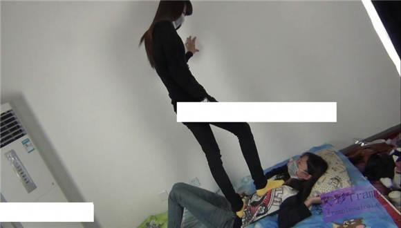 甜儿公主黄色棉袜踩虐lulu G-NV-101