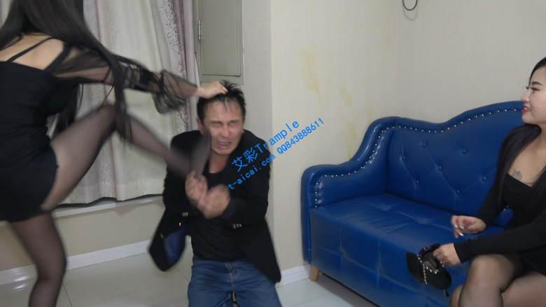 【冷柔】姐妹花暴揍偷鞋老头