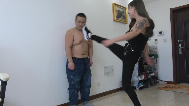 冷柔平底鞋暴喘猪头