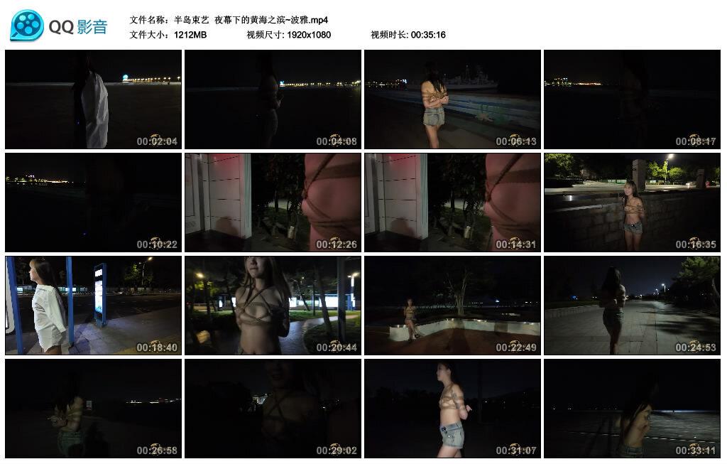 【半岛束艺】夜幕下的黄海之滨~波雅