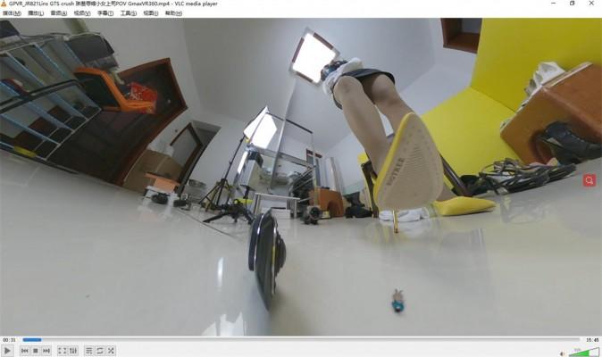 【婧児小主】GTS VR360琳S的新上司被缩小羞辱踩踏 教训！ YC-220508-5