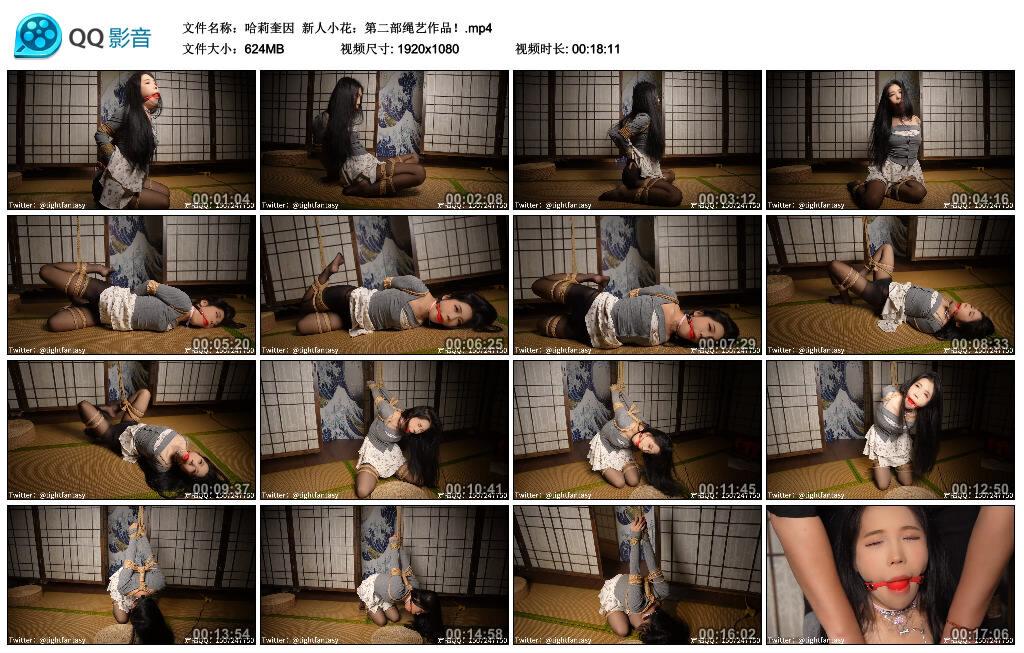 【哈莉奎因】新人小花：第二部绳艺作品！