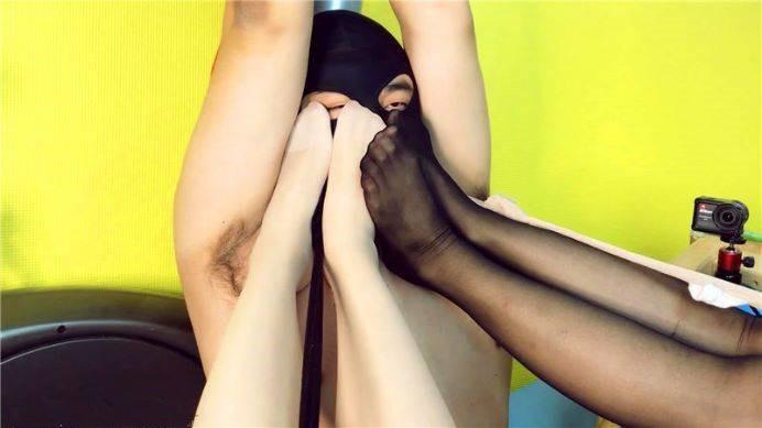 【婧児小主】GPCT_JR513A脚窒息除臭人系列1 婧琳双S全语言 长靴臭丝袜折磨死你