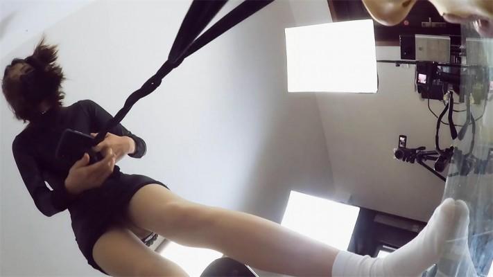 【婧児小主】墙脸系列2 皮靴白袜肉丝高跟轮番践踏玩你受得了么？奴视角YC-220225-3