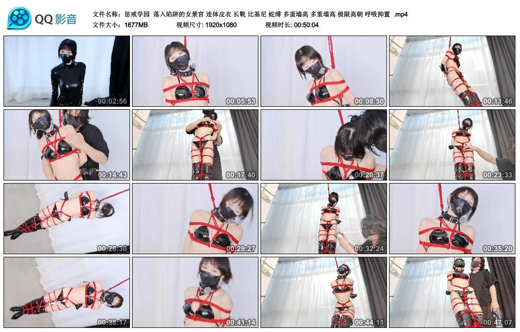 【惩戒学园】落入陷阱的女景官