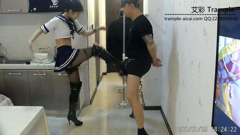 阿诺S过膝靴恋足金僦