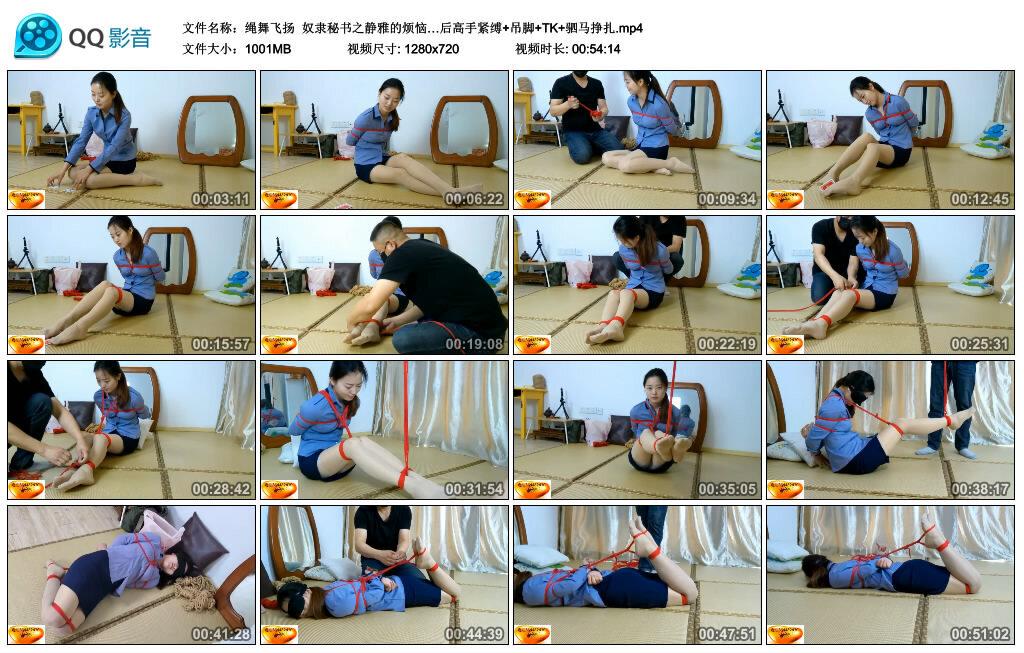 【绳舞飞扬】奴隶秘书之静雅的烦恼