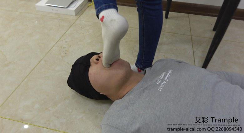 原味脏棉袜羞辱，喂食