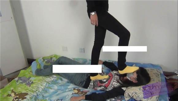 甜儿公主黄色棉袜踩虐lulu G-NV-101