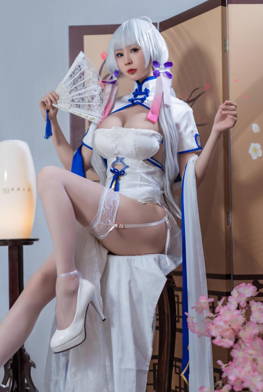 西园寺南歌 光辉 旗袍-精美作品