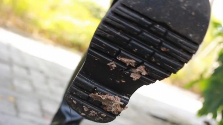 【黑丝诱惑】00后素人姣姣的室外黑丝诱惑长靴踩踏 YC-221110