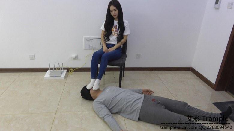 原味脏棉袜羞辱，喂食