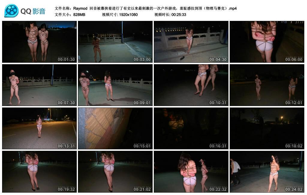 【Raymod】回音被裹挟着进行了有史以来最刺激的一次户外游戏，羞耻感拉到顶（物理马…