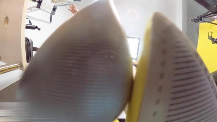 【婧児小主】婧児小意双S全语言踩踏肉丝高跟短靴下踩地板脸羞辱踩死！YC-220322-3