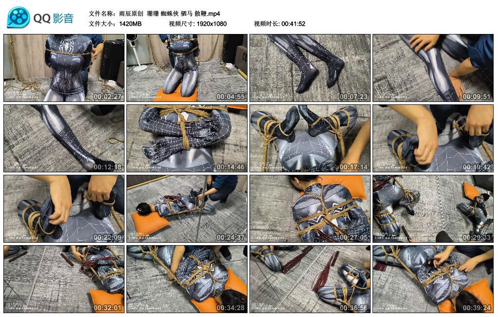 【雨辰原创】珊珊 蜘蛛侠 驷马 散鞭