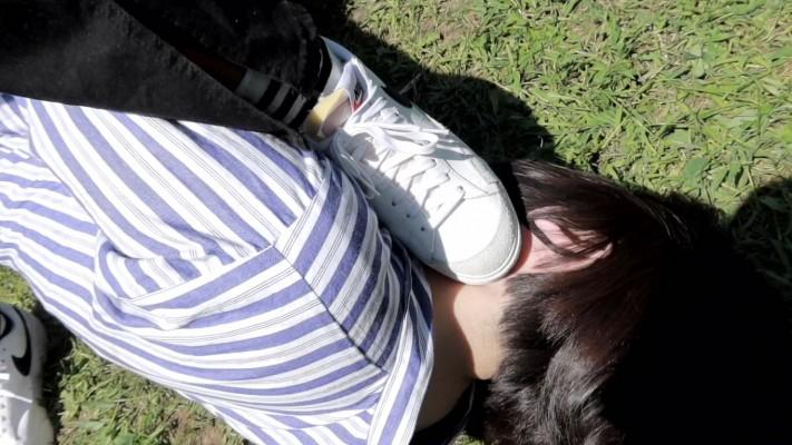 【超级女M】三女神苞米地处刑女奴