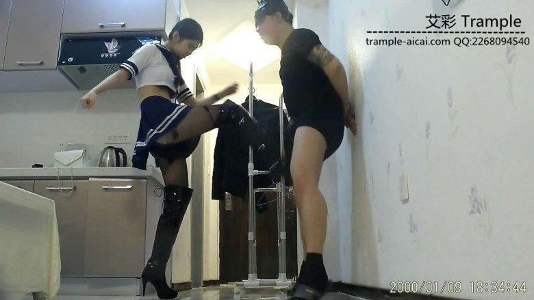 阿诺S过膝靴恋足金僦