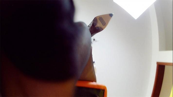 【婧児小主】晓G全语言羞辱踩踏椅子下的男人3双鞋踩脸擦鞋鞋跟踩脸YC-220430-9