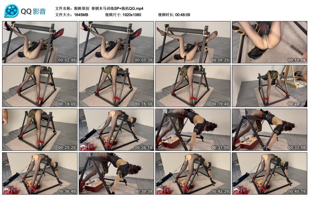 【眼眸原创】春丽木马训练SP+跑机QG