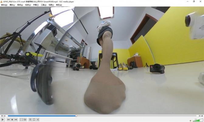 【婧児小主】GTS VR360琳S的新上司被缩小羞辱踩踏 教训！ YC-220508-5