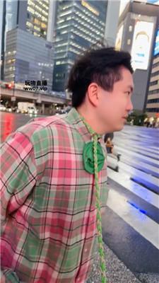 【玥樾】日本街头遛人形犬 JS250411-34