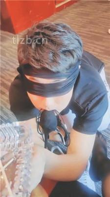 【桃一】圈养犬化-黑丝高跟虐