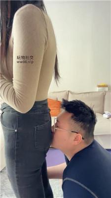 【埋汰】牛仔裤坐脸/原味棉袜脚踩虐 JS250109-31