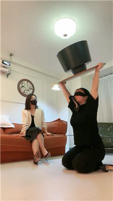 【辣姐】沉浸式-舔高跟黑丝/物化鞋架 JS250310-15