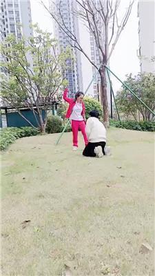 【南月女神】骑马遛狗-伺候主子晨运【双视角版】 JS250222-34