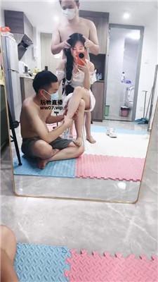 【汀兰】镜前羞辱-兄弟奴齐犯贱 JS250429-16