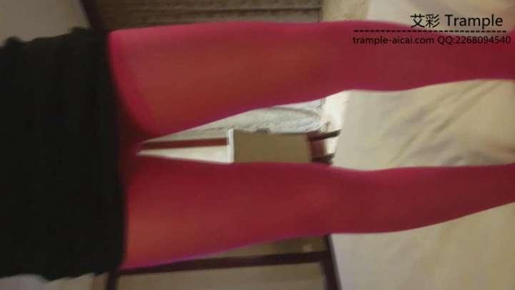 90后玫红色丝袜美女技师的初调