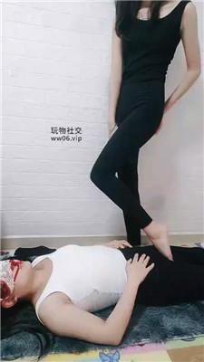 【鹿S】内裤套头虐闺蜜狗 JS250306-24