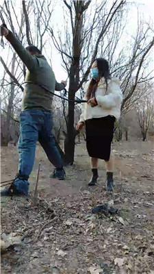 【沐颜】户外强制公开处刑虐【上-双视角版】 JS250106-11