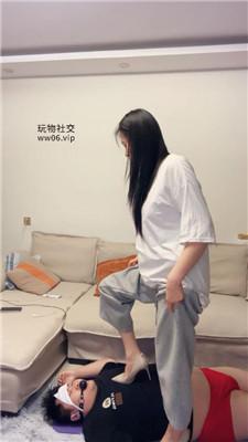 【埋汰】口球塞嘴高跟踩 JS250220-15