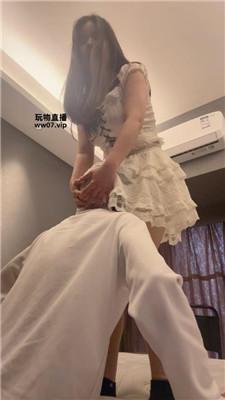 【球球】骑马狗爬-黑棉袜脚踩踏 bf52306