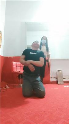 【沐颜】重度踢裆-数据线鞭打老狗【双视角版】 JS250227-6